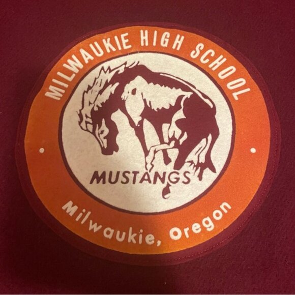 NEW Vintage Pendleton Wool Blanket Milwaukie Oregon HS Robe-in-bag NOS Throw - Picture 5 of 7